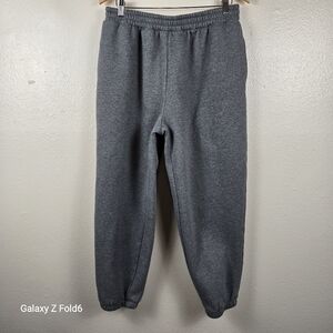 ANRABESS Women’s Fleece Jogger Sweatpants XL Gray Cozy‎ Loungewear Drawstring